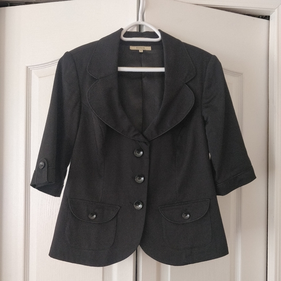 RW&CO Black Blazer, Size 10 - Picture 1 of 4